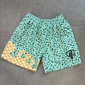 Baseball Lifestyle 101 Ice Cream Shorts, youth small
